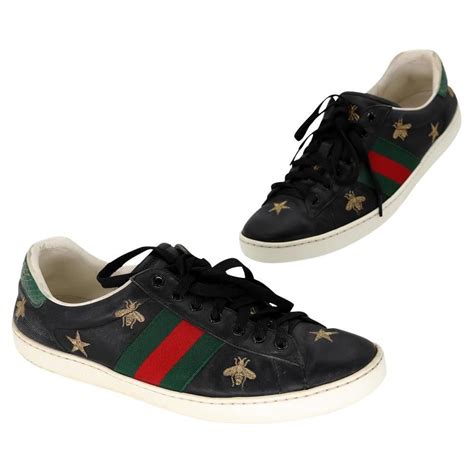 tenis gucci hombre abeja|Gucci Zapatilla Ace con bordado para hombre.